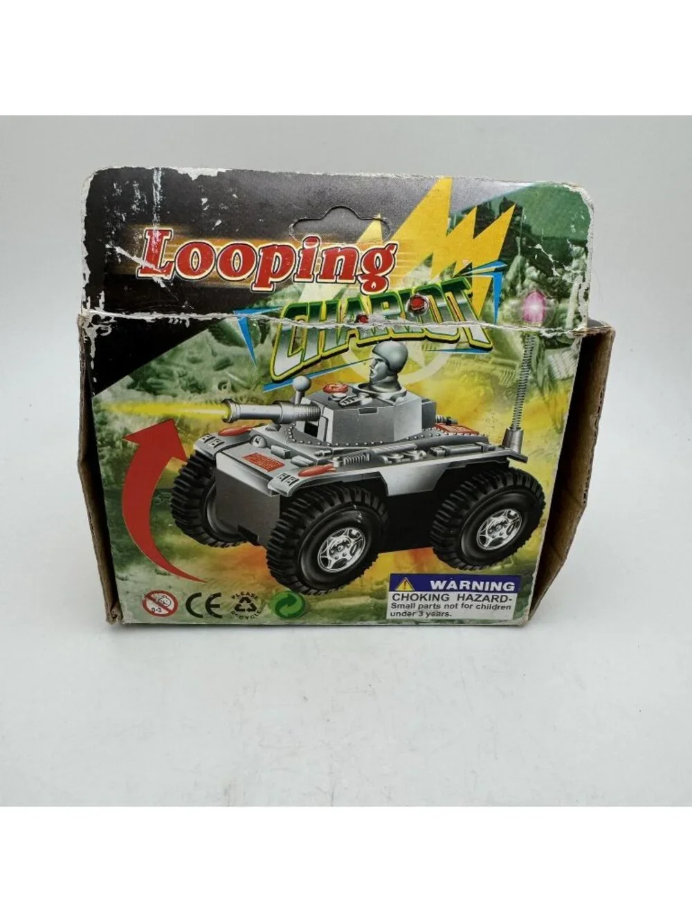 Looping Chariot XIE DA TOYS Battery Operated Tank Military Vehicle Green Camo